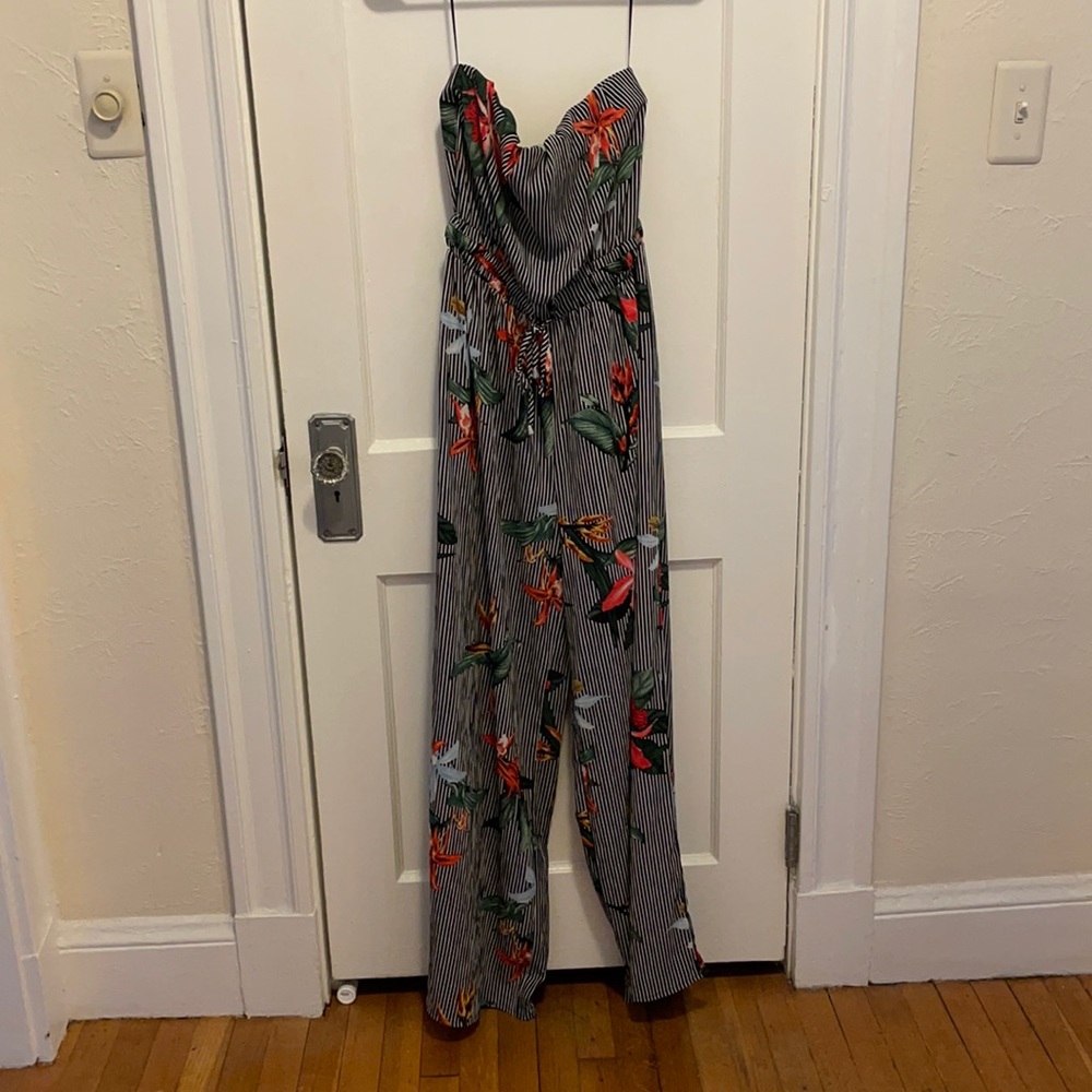 Strapless Romper